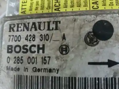 Автозапчасти б/у блок управления подушками безопасности за renault 11 renault 11 gtl 1.4 ссылки oem iam 7700428310  0285001157