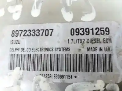 Автозапчасти б/у блок управления двигателем за OPEL CORSA C Club ссылки OEM IAM 8972333707  09391259