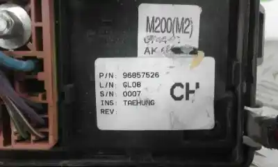 Pièce détachée automobile d'occasion boîtes à fusibles pour daewoo matiz cd références oem iam 96857526  