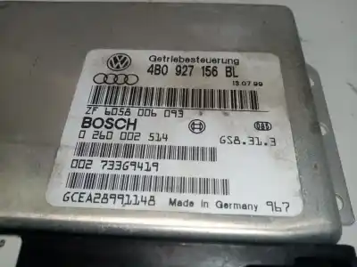 Second-hand car spare part automatic gearbox control unit for audi a6 berlina (4b2) 2.5 v6 24v tdi oem iam references 4b0927156bl  