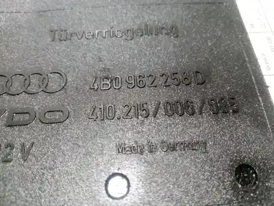 Peça sobressalente para automóvel em segunda mão módulo eletrônico por audi a6 berlina (4b2) 2.5 v6 24v tdi referências oem iam 4b0962258d  