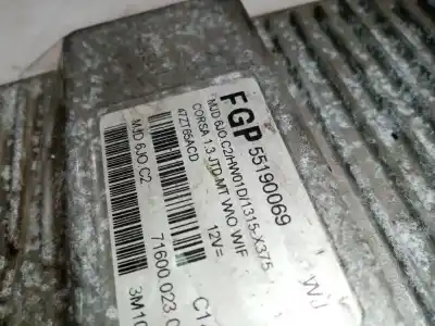 Second-hand car spare part ecu engine control for opel corsa c (x01) 1.3 cdti (f08, f68) oem iam references 55190069  24445098
