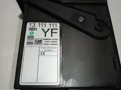 Pezzo di ricambio per auto di seconda mano modulo elettronico per opel corsa c (x01) 1.3 cdti (f08, f68) riferimenti oem iam 330518684  