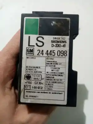 Pezzo di ricambio per auto di seconda mano centralina immobilizzatore per opel corsa c (x01) 1.7 dti (f08 f68) riferimenti oem iam 24445098  