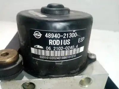 Pezzo di ricambio per auto di seconda mano abs per ssangyong rodius 2.7 turbodiesel cat riferimenti oem iam 4894021300  06210908523