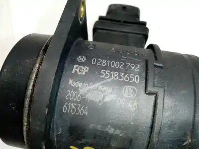 Pezzo di ricambio per auto di seconda mano misuratore di flusso per lancia ypsilon (101) 1.4 16v platino riferimenti oem iam 0281002792  55183650