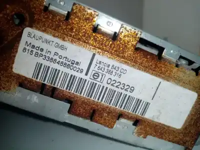 Peça sobressalente para automóvel em segunda mão sistema de áudio / rádio cd por lancia ypsilon (101) 1.4 16v platino referências oem iam 7643388316  