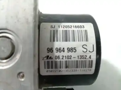 Tweedehands auto-onderdeel abs voor chevrolet aveo / kalos fastback (t250, t255) 1.2 oem iam-referenties 96964985sj  