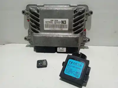 Second-hand car spare part ecu engine control for chevrolet aveo / kalos fastback (t250, t255) 1.2 oem iam references  96983194 25184299