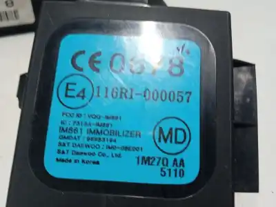 Second-hand car spare part ecu engine control for chevrolet aveo / kalos fastback (t250, t255) 1.2 oem iam references  96983194 25184299