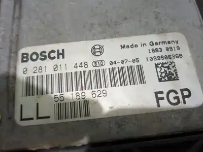 Автозапчасти б/у блок управления двигателем за opel vectra c (z02) 1.9 cdti (f69) ссылки oem iam  55189629 13144741uz