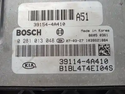 Автозапчасти б/у блок управления двигателем за kia sorento i (jc) 2.5 crdi ссылки oem iam 391144a410  0281013048 Автозапчасти б/у блок управления двигателем за kia sorento i (jc) 2.5 crdi ссылки oem iam 391144a410  0281013048