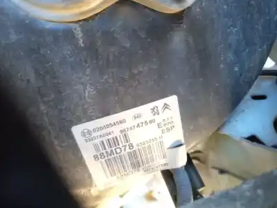 Peça sobressalente para automóvel em segunda mão servo freio por citroen c4 ii (nc_) 1.6 hdi 90 referências oem iam 4535er  9674747580