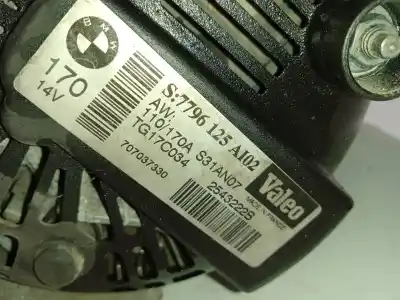 Pezzo di ricambio per auto di seconda mano alternatore per bmw x5 (e70) 3.0 d riferimenti oem iam 12317801173 2543222b 7796125a102