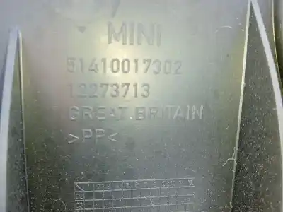 Автозапчасти б/у обивка передней правой двери за mini mini (r50, r53) one d ссылки oem iam 51410017302  12273713