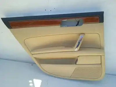 Second-hand car spare part left rear door trim for vw phaeton (3d1, 3d2, 3d3, 3d4, 3d6, 3d7, 3d8, 3d9) 3.0 v6 tdi 4motion oem iam references 