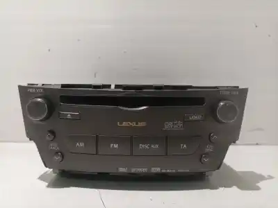 Автозапчастина б/у аудіо система / радіо cd для lexus is ii (_e2_) 250 (gse20) посилання на oem iam 8612053420 86120-53420 fxmg9857dv