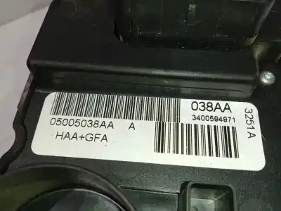 Автозапчасти б/у отопление / кондиционирование воздуха за chrysler voyager (rg) 2.4 se ссылки oem iam 05005038aa  