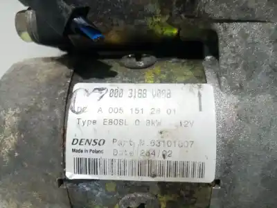 Peça sobressalente para automóvel em segunda mão motor de arranque por smart coupe pulse referências oem iam 0003188v008000000 0003188v008 a0051512601