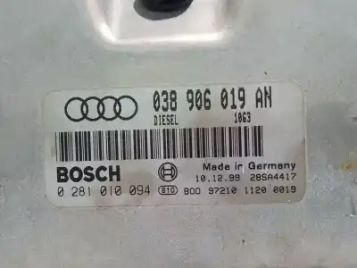 Second-hand car spare part ecu engine control for audi a4 b5 (8d2) 1.9 tdi oem iam references 038906019an  