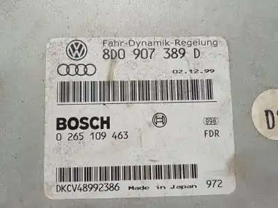 Автозапчасти б/у электронный модуль за audi a4 b5 (8d2) 1.9 tdi ссылки oem iam 8d0907389d  0265109463