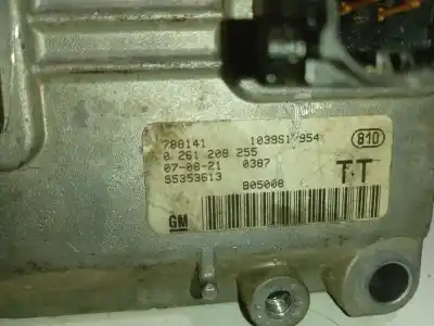 Автозапчасти б/у блок управления двигателем за opel meriva a monospace (x03) 1.4 16v twinport (e75) ссылки oem iam 55353613  0261200255
