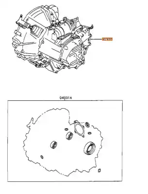 Gebrauchtes Autoersatzteil GETRIEBE zum TOYOTA COROLLA (_E12_)  OEM-IAM-Referenzen 303001E140  303001E030