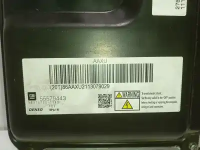 Second-hand car spare part ecu engine control for opel astra j (p10) 1.7 cdti (68) oem iam references 55579443  mb2757001190