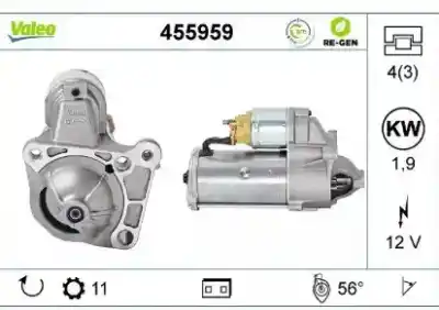 Автозапчасти б/у двигатель запускается за nissan primastar autobús (x83) dci 100 ссылки oem iam d7r49 cst15137as cst15137gs