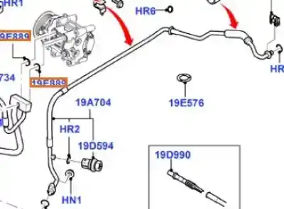 Pezzo di ricambio per auto di seconda mano  per FORD FUSION (JU_)  Riferimenti OEM IAM  1361396 