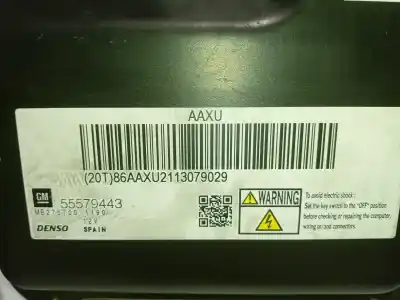 Recambio de automóvil de segunda mano de centralita motor uce para opel astra j (p10) 1.7 cdti (68) referencias oem iam  mb2757001190 55579443 / 13356298