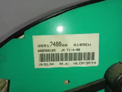 Gebrauchtes Autoersatzteil instrumententafel zum citroen berlingo / berlingo first monospace (mf_, gjk_, gfk_) 1.9 d (mfwjz) oem-iam-referenzen 9651740080  