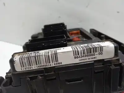 Second-hand car spare part bsm control unit for citroen berlingo / berlingo first monospace (mf_, gjk_, gfk_) 1.9 d (mfwjz) oem iam references 9643498980  
