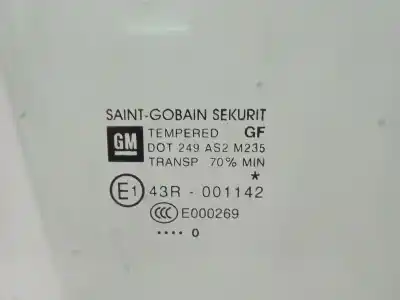 Автозапчасти б/у заднее правое окно за opel corsa d 1.2 cat (a 12 xer / ldc) ссылки oem iam 161195  