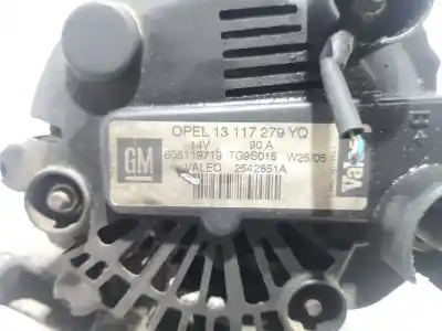 Автозапчастина б/у генератор для opel corsa c (x01) 1.3 cdti (f08, f68) посилання на oem iam 605119719  2542851a