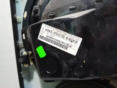 Автозапчастина б/у обкітка задніх лівіх дверей для skoda superb i (3u4) 2.0 tdi посилання на oem iam 3u5867211 3u5867209blrpu 3u5867209bl