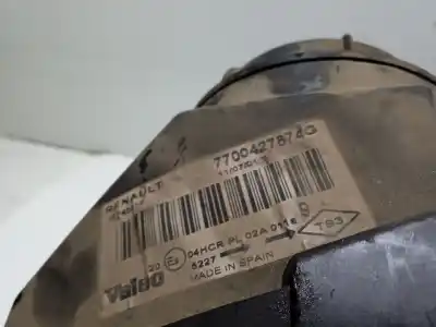 Gebrauchtes Autoersatzteil linker scheinwerfer zum renault megane i (ba0/1_) 1.9 dci (ba05, ba1f) oem-iam-referenzen 7700427874g  