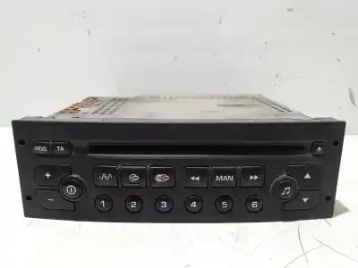 Second-hand car spare part audio system / radio cd for peugeot 307 sw (3h) 1.6 hdi 110 oem iam references 96545978xt