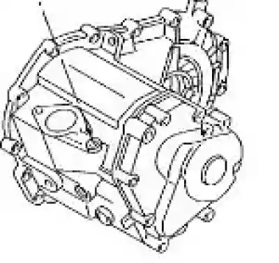 Second-hand car spare part gearbox for seat cordoba (6l2) 1.9 tdi oem iam references ggu18063  