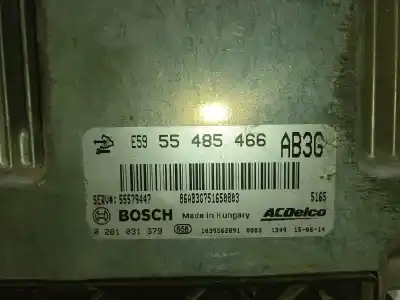 Автозапчасти б/у блок управления двигателем за opel astra j (p10) 2.0 cdti (68) ссылки oem iam 55485466 55579447 0281031379