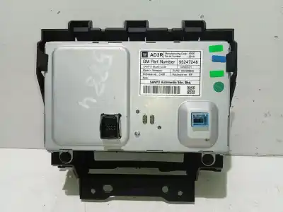 Second-hand car spare part multifunction display for opel astra j (p10) 2.0 cdti (68) oem iam references 95247248  14780371