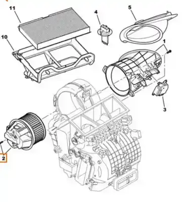 Автозапчастина б/у тепловий двигун для CITROEN C3 I (FC_, FN_) 1.1 I Посилання на OEM IAM 6441Q6  