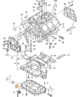 Автозапчасти б/у возчик за audi a4 b7 (8ec) 2.5 tdi ссылки oem iam 06c103604c