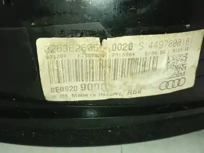 Автозапчасти б/у приборная доска за audi a4 b7 (8ec) 2.5 tdi ссылки oem iam 8e1857041k24a  0263626055