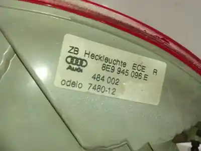 Автозапчасти б/у правый задний фонарь за audi a4 b7 (8ec) 2.5 tdi ссылки oem iam 8e5945096  
