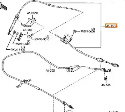 Автозапчастина б/у коробка передач для mazda 6 hatchback (gg) 2.0 (gges) посилання на oem iam g22c46500g  