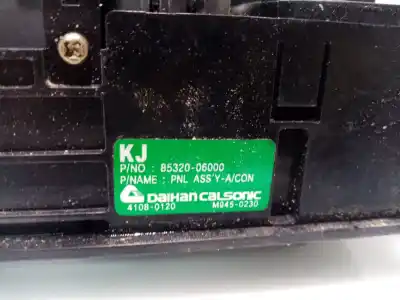 Second-hand car spare part heating / air conditioning control panel for ssangyong korando 2.3 turbodiesel cat oem iam references 8532006000  