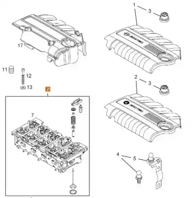 Автозапчастина б/у доп для opel vectra c (z02) 1.9 cdti (f69) посилання на oem iam 5607142 5607265 5607156