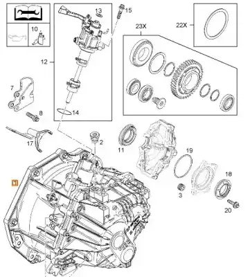 Автозапчасти б/у коробка передач за opel vectra c (z02) 1.9 cdti (f69) ссылки oem iam m32  