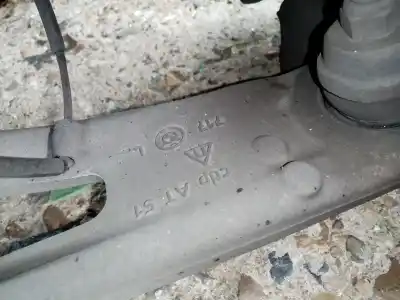 Second-hand car spare part front left lower suspension arm for bmw 3 (e46) 320 d oem iam references 31122343353  